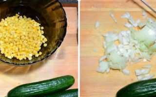 Крабовый салат с огурцом и другими вкусными сочетаниями продуктов