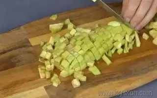 Овощное рагу с баклажанами, кабачками и картошкой