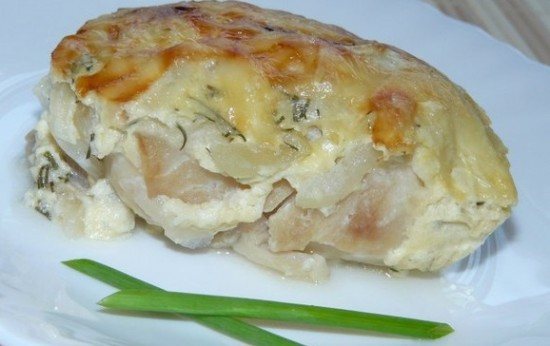 Пикша запеченная в духовке - рецепт и фото1